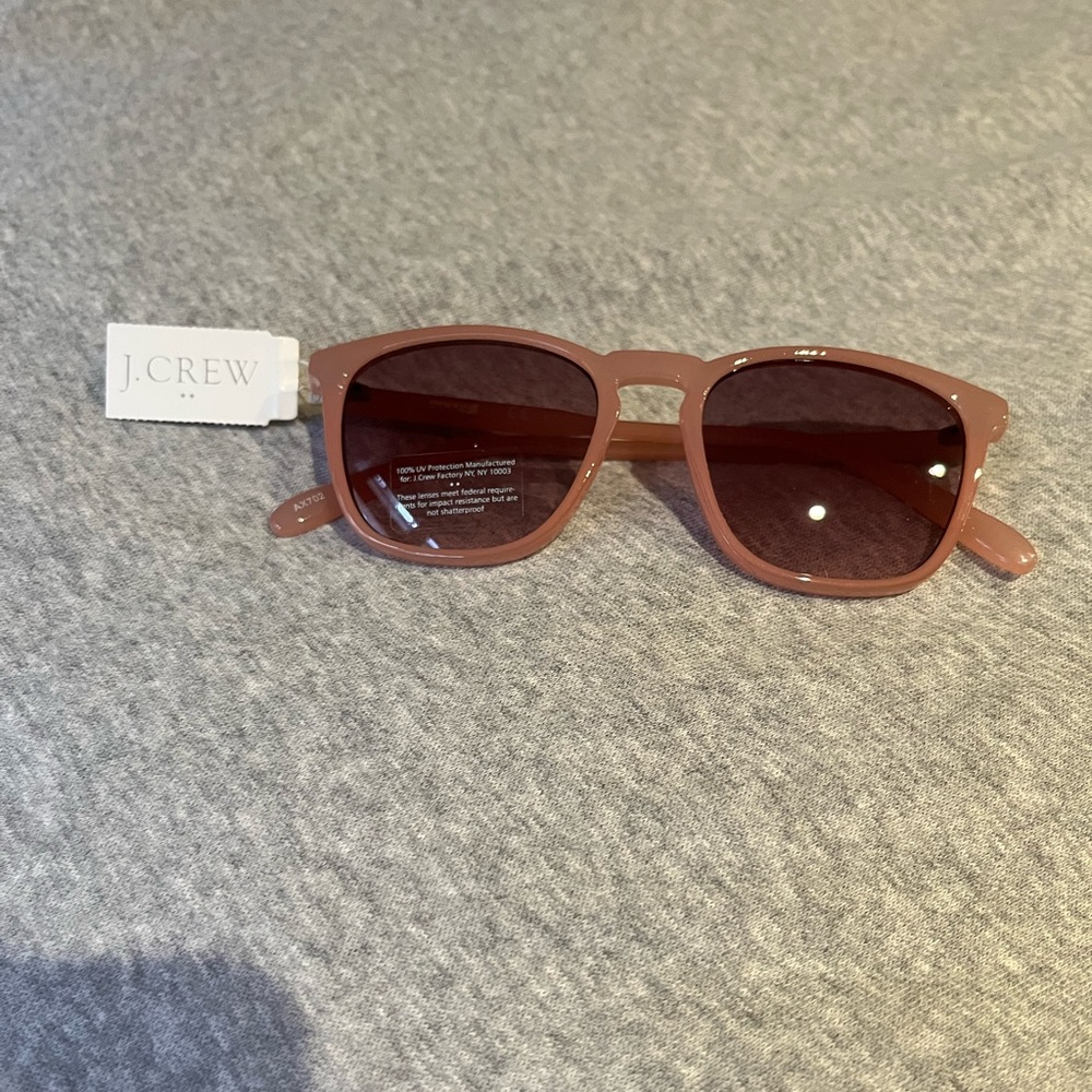 J. Crew Pink Plastic Sunglasses